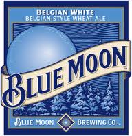 blue moon beer bottle label