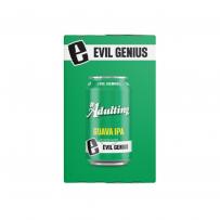 Evil Genius - #Adulting (6 pack 12oz cans) (6 pack 12oz cans)