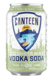 Canteen - Cucumber Mint Vodka Soda (6 pack 12oz cans) (6 pack 12oz cans)