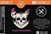 902 Brewing - Stout de Muertos (4 pack 12oz cans) (4 pack 12oz cans)